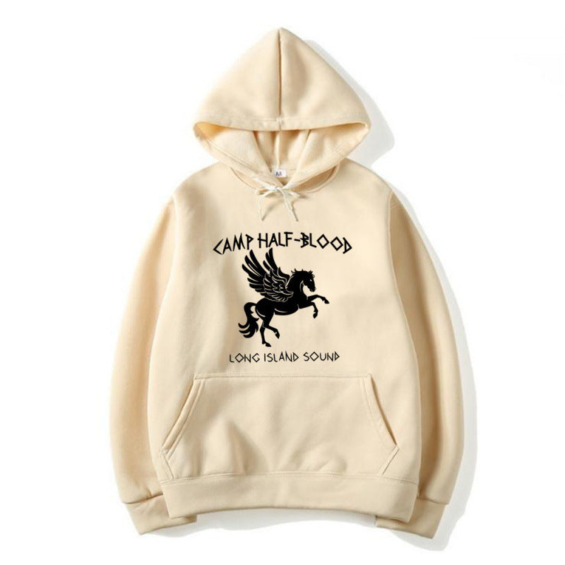Damen Hoodie mit kreativem Fantasy-Motiv Drune