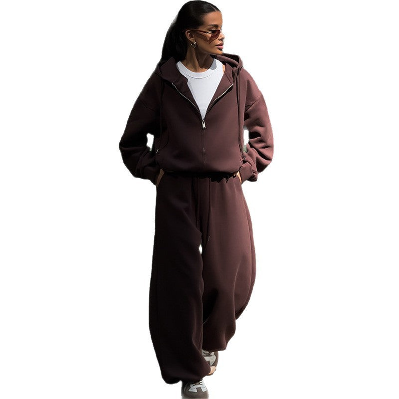 Damen modischer Freizeit-Hoodie-Anzug Drune