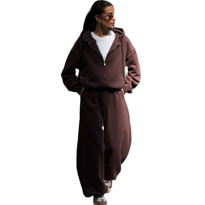 Damen modischer Freizeit-Hoodie-Anzug Drune