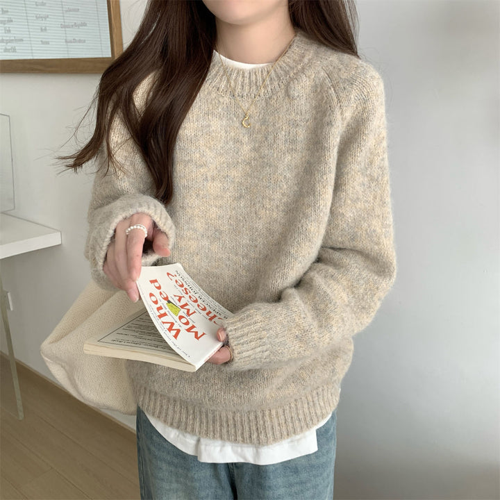 Damen Kuscheliger Oversized-Pullover Drune