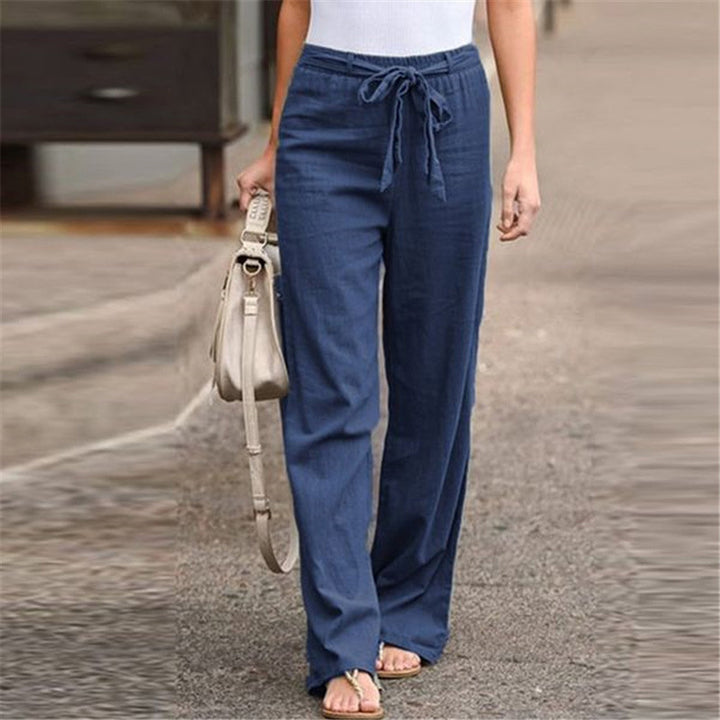 Damen Leichte und lockere Sommerhose Drune