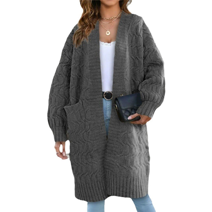 Damen Strickjacke mit Taschen Drune