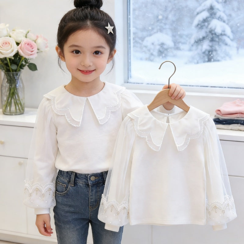 Mädchen Bluse Drune