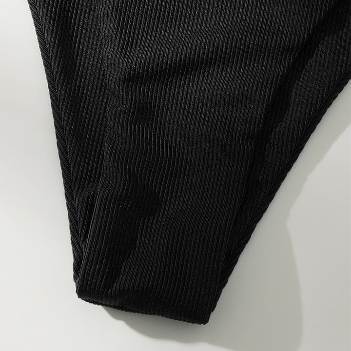 Damen Triangel-Bikini mit verstellbaren Bindebändern und elegantem Rüschendesign Drune