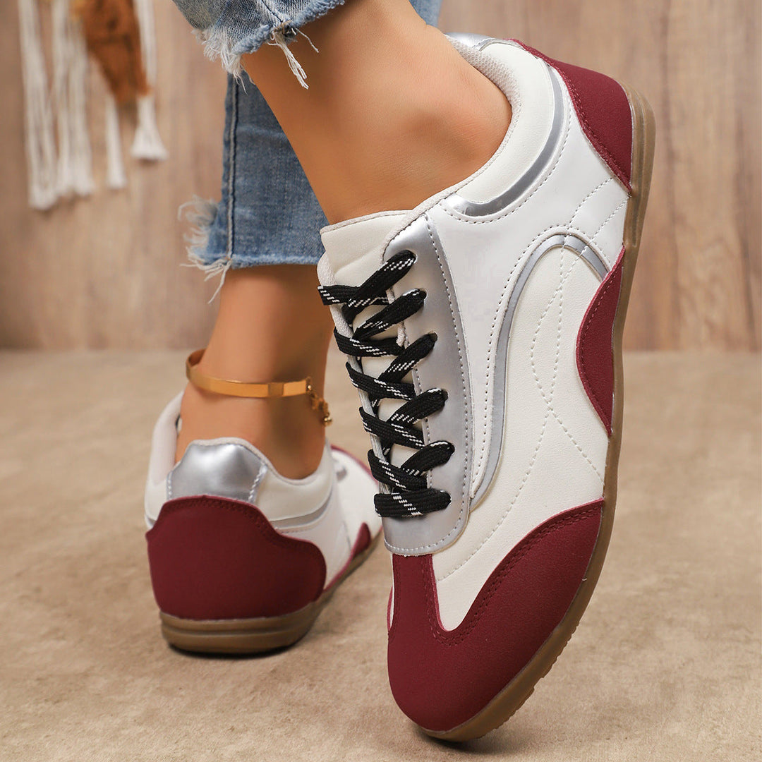 Damen Komfortable und stilvolle Freizeitsneaker Drune