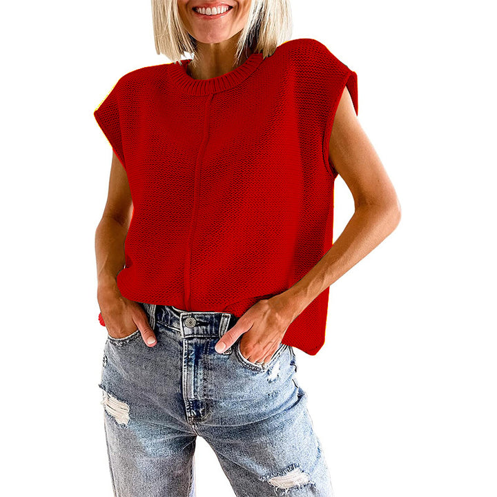 Damen Stricktop Drune