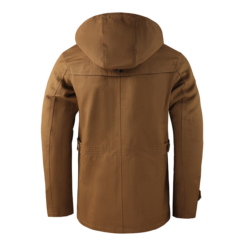 Drune | Lässige Jacke mit Kapuze