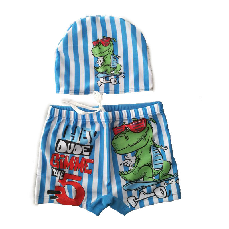 Jungen Schwimmset mit fröhlichem Dinosaurier-Motiv Drune