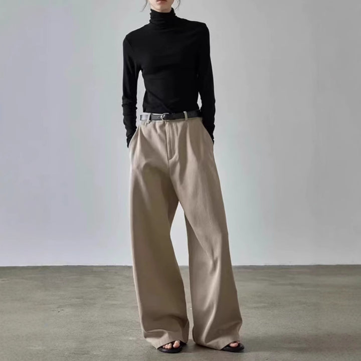 Damen Oversized Wollpullover Drune
