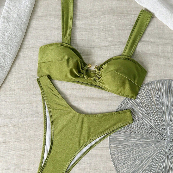 Damen Hochwertiger Bikini mit elegantem Bügel-Design Drune
