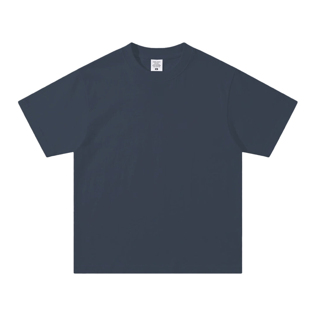 Damen Oversized T-Shirt aus hochwertiger Baumwolle mit praktischem Rundhalsausschnitt Drune