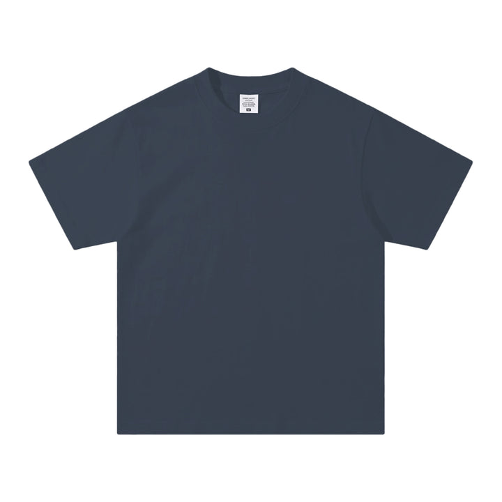 Damen Oversized T-Shirt aus hochwertiger Baumwolle mit praktischem Rundhalsausschnitt Drune