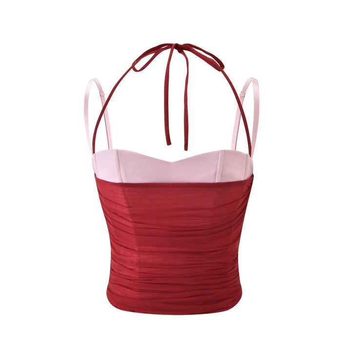 Damen Sexy Crop-Top und Midirock Set Drune