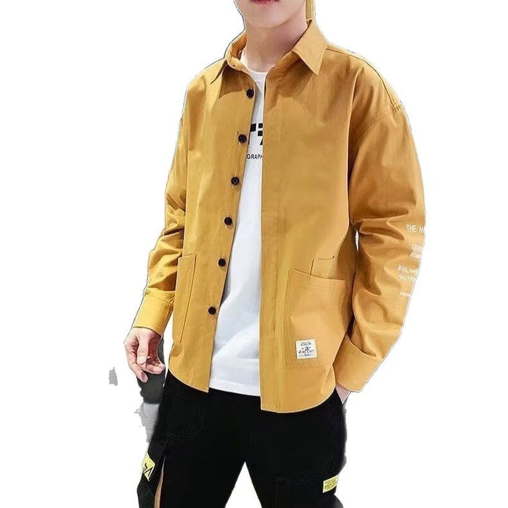 Herren lässige Utility-Jacke mit praktischen Taschen und stylischem Schnitt Drune