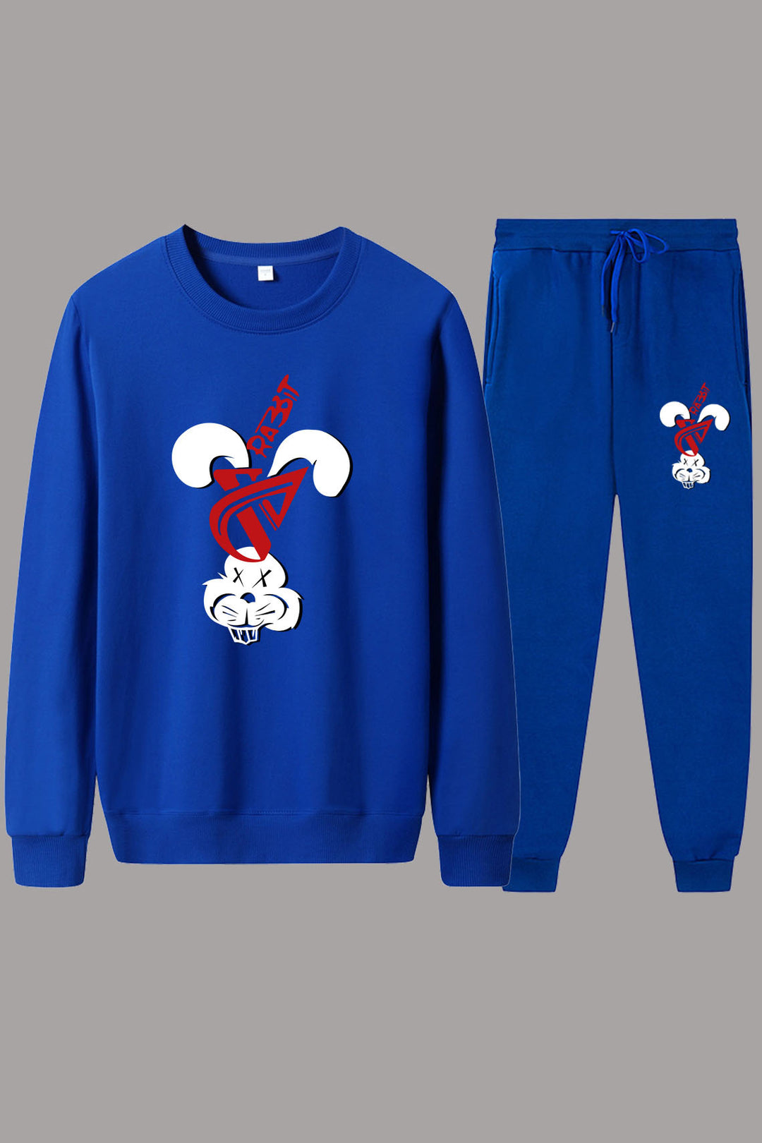 Damen Trainingsanzug mit modernem Bunny-Motiv Drune
