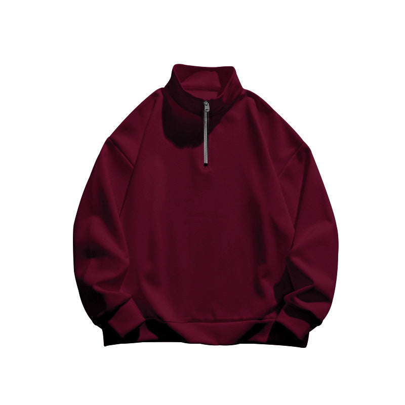 Damen Sweatshirt mit Stehkragen und Reißverschluss Drune