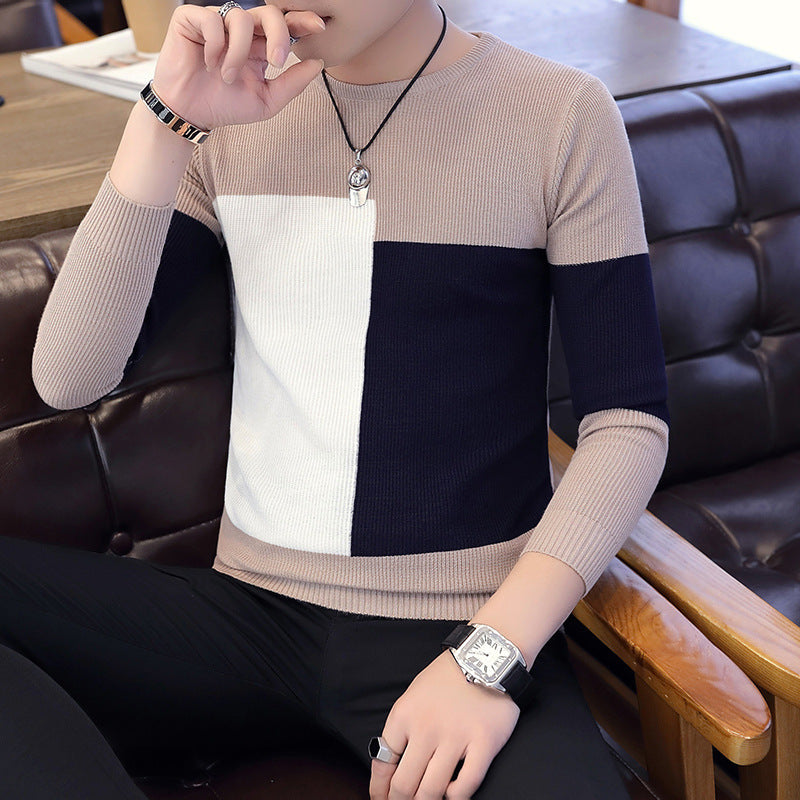 Herren modisches Sweatshirt mit geometrischem Muster Drune