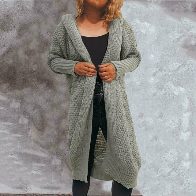 Drune | Solide Lange Strickjacke