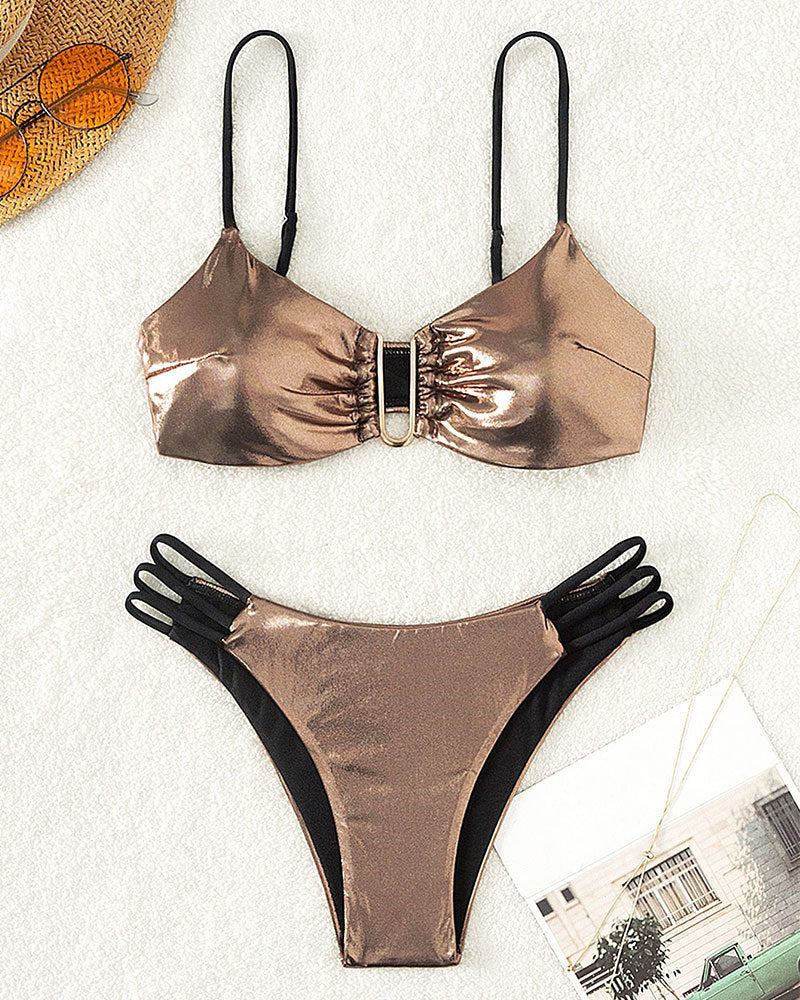 Damen Bikiniset mit modischem Schnitt und elegantem Detail Drune