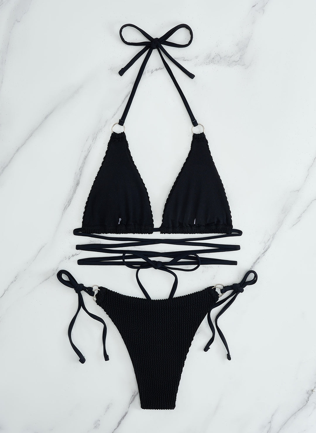 Damen Bikiniset mit verspieltem Schmetterlingsdesign Drune