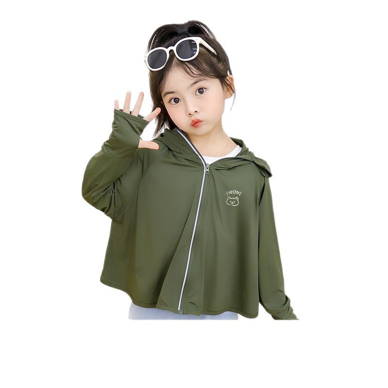 Damen leichte UV-Schutzjacke mit Reißverschluss Drune