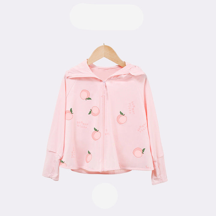 Kinder UV-Schutzjacke mit Kapuze und atmungsaktiven Eigenschaften Drune