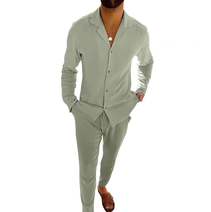 Herren modisches und bequemes Schlafanzugset Drune