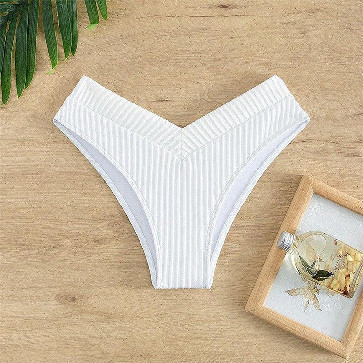 Damen Hochgeschnittene Bikinislip Drune