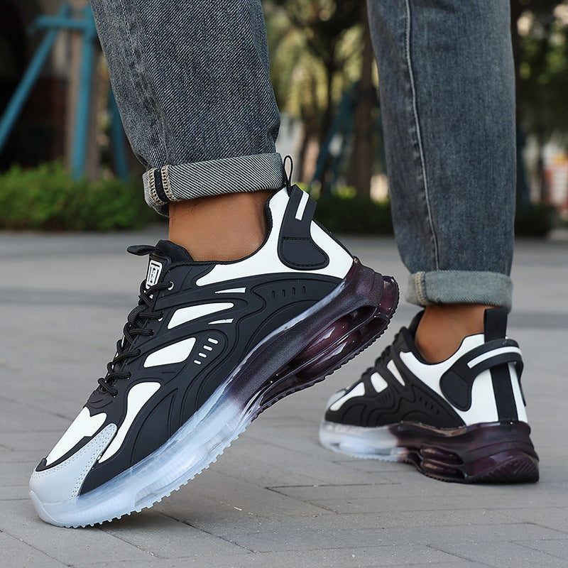 Herren nan futuristischer leistungsorientierter Lifestyle-Sneaker mit durchgehender Luftkammersohle und thermogeformten Kunststoffapplikationen Drune