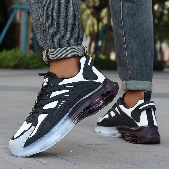 Herren nan futuristischer leistungsorientierter Lifestyle-Sneaker mit durchgehender Luftkammersohle und thermogeformten Kunststoffapplikationen Drune