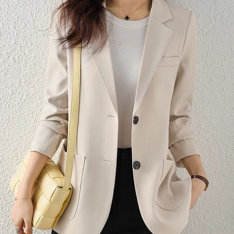 Damen Eleganter und moderner Blazer mit aufgesetzten Taschen Drune