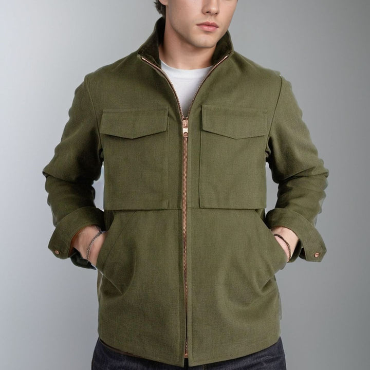 Herren Casual Utility-Jacke Drune