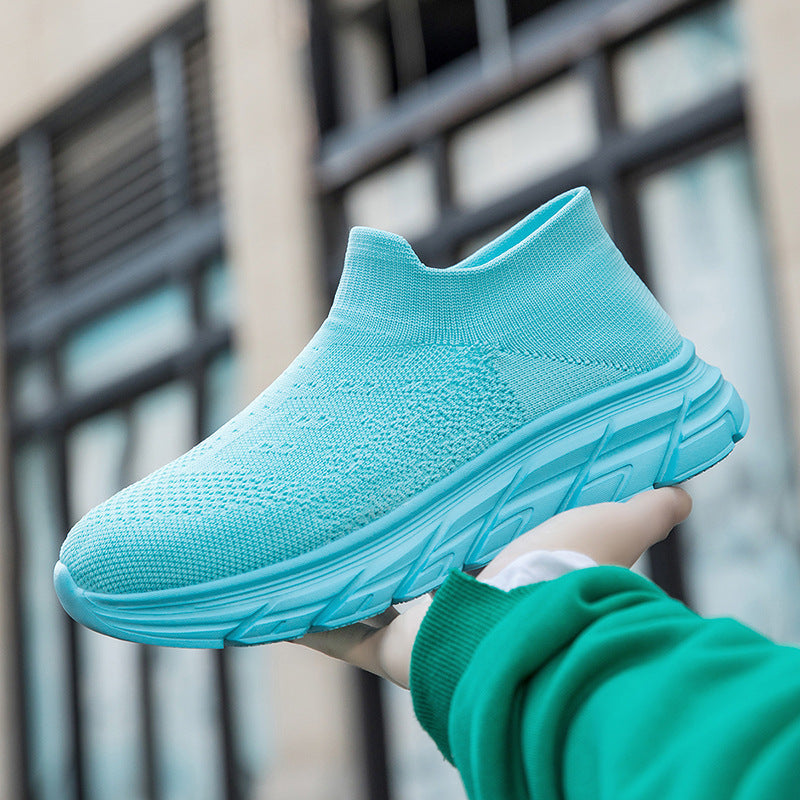 Damen Hochleistungs-Sneaker mit flexiblem Strick-Obermaterial und dämpfender Sohle Drune