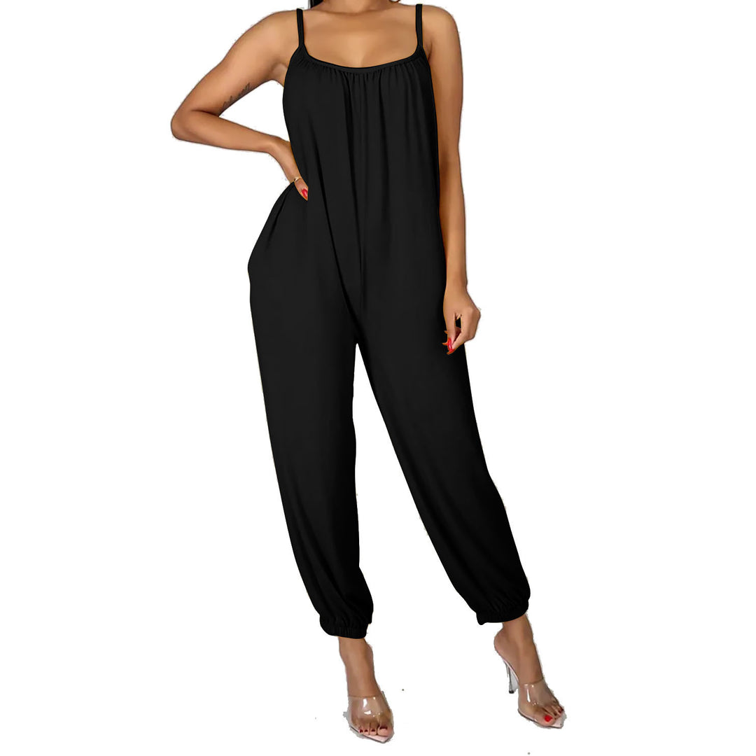 Damen Oversized Jumpsuit Drune