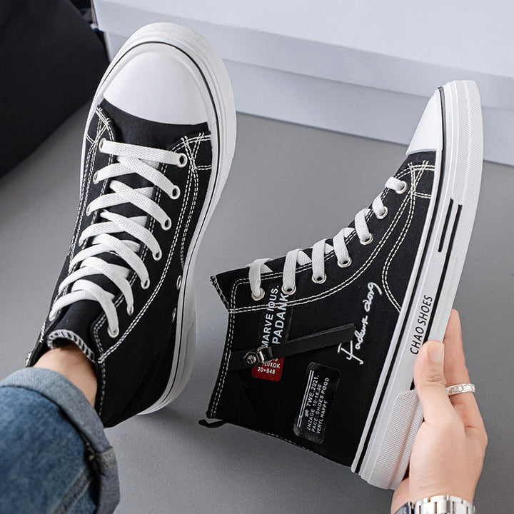 Damen Hohe Sneakers mit modernem Design und bequemer Innensohle Drune