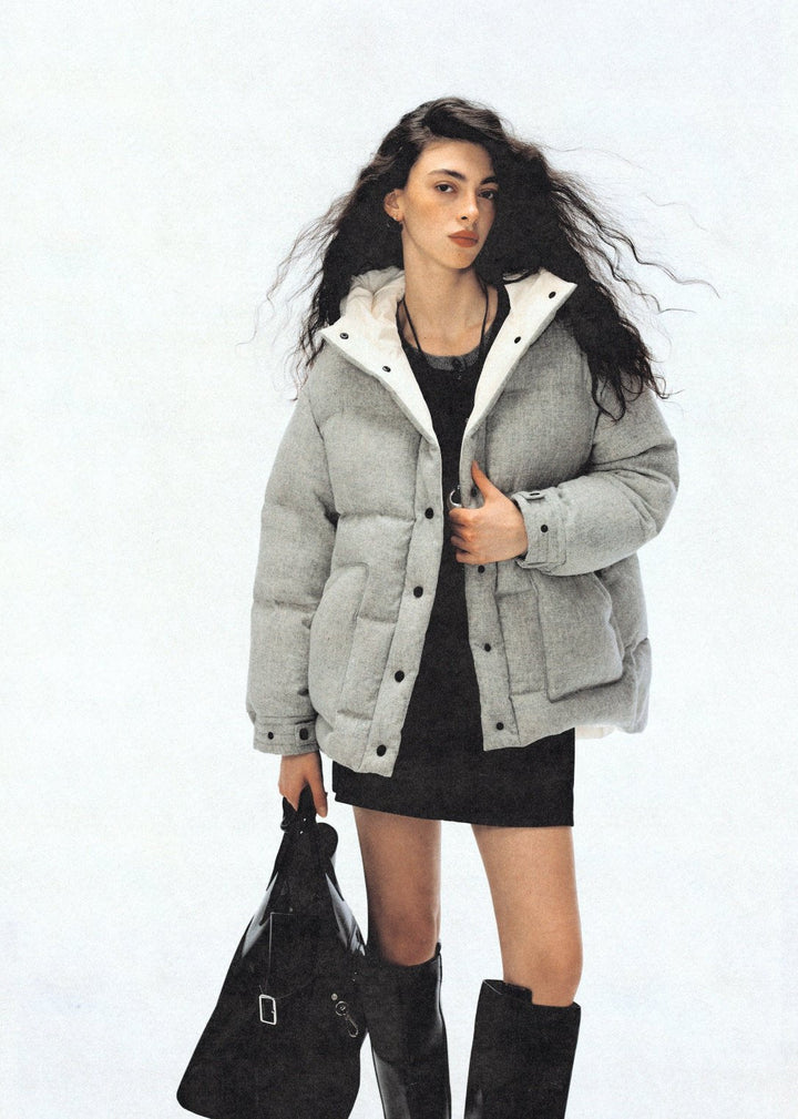 Drune | Hafen Oversized Pufferjacke