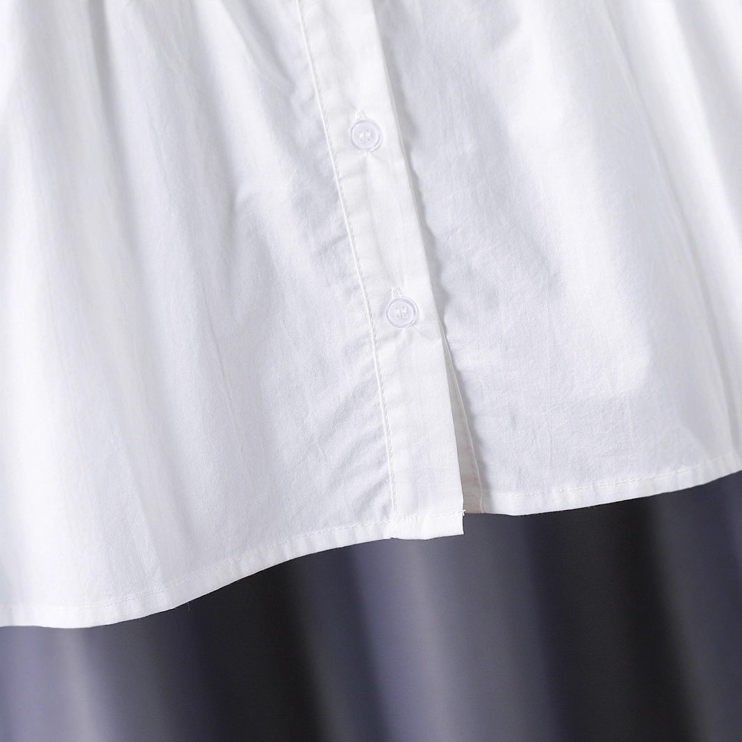 Mädchen Rüschenbluse mit eleganter Knopfleiste Drune