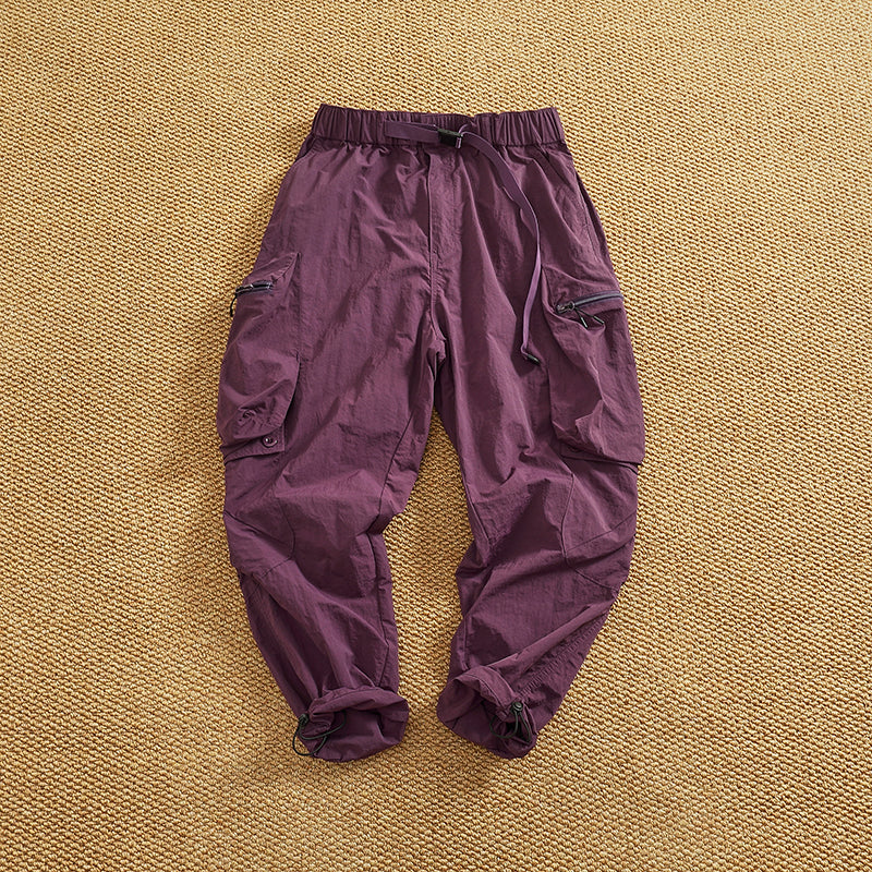 Herren Cargo-Hose mit praktischen Taschen und elastischem Bund Drune