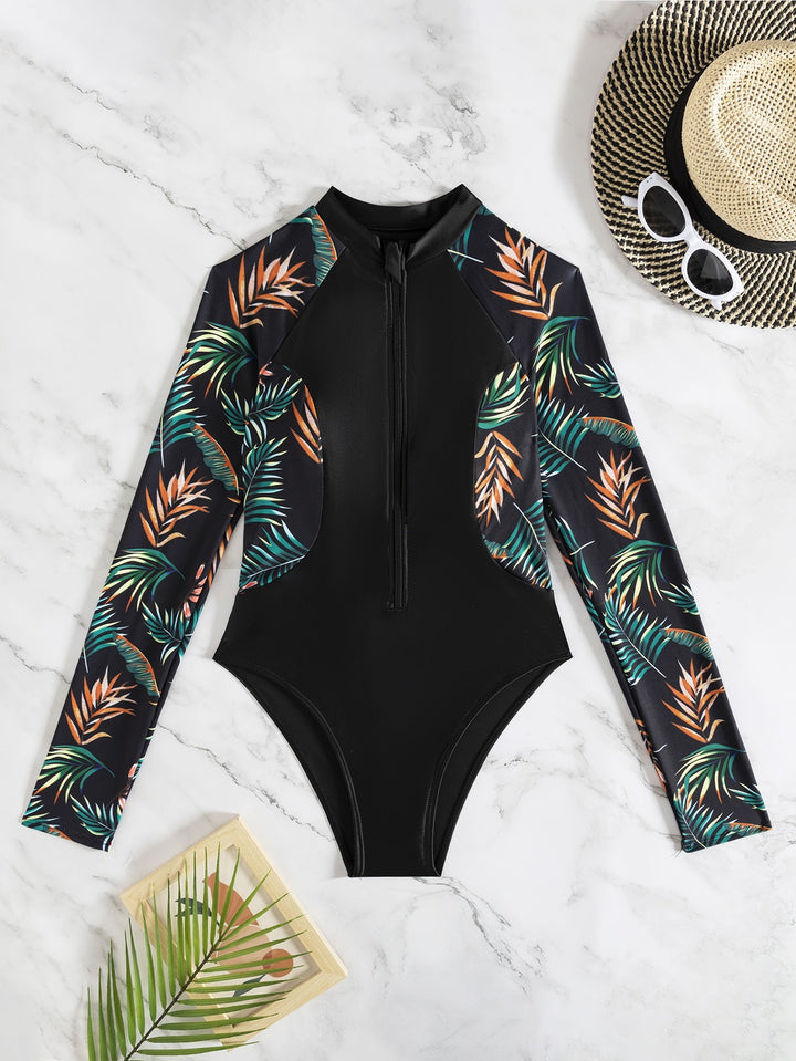 Damen Langärmliger Neopren-Schwimmanzug Drune