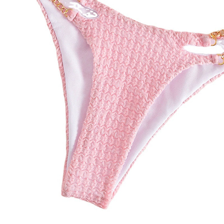 Damen Triangel-Bikini mit elegantem Ketten-Design Drune