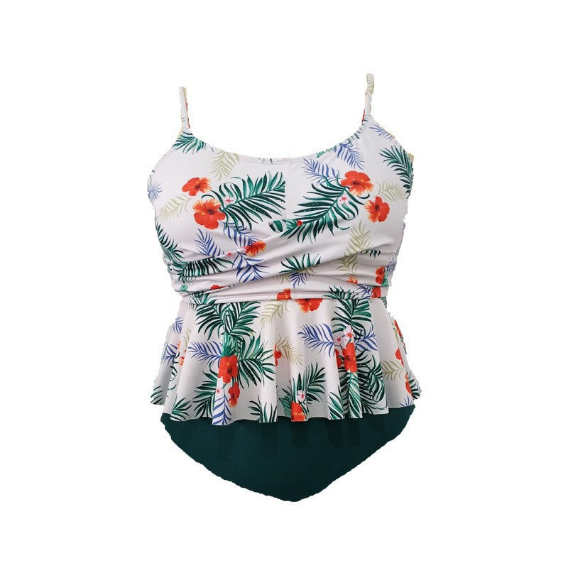 Damen Tankini mit Rüschendesign und figurschmeichelndem Oberteil Drune