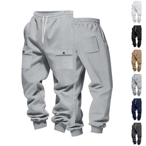 Herren Cargo-Jogginghose mit anatomischer Passform und praktischen Seitentaschen Drune
