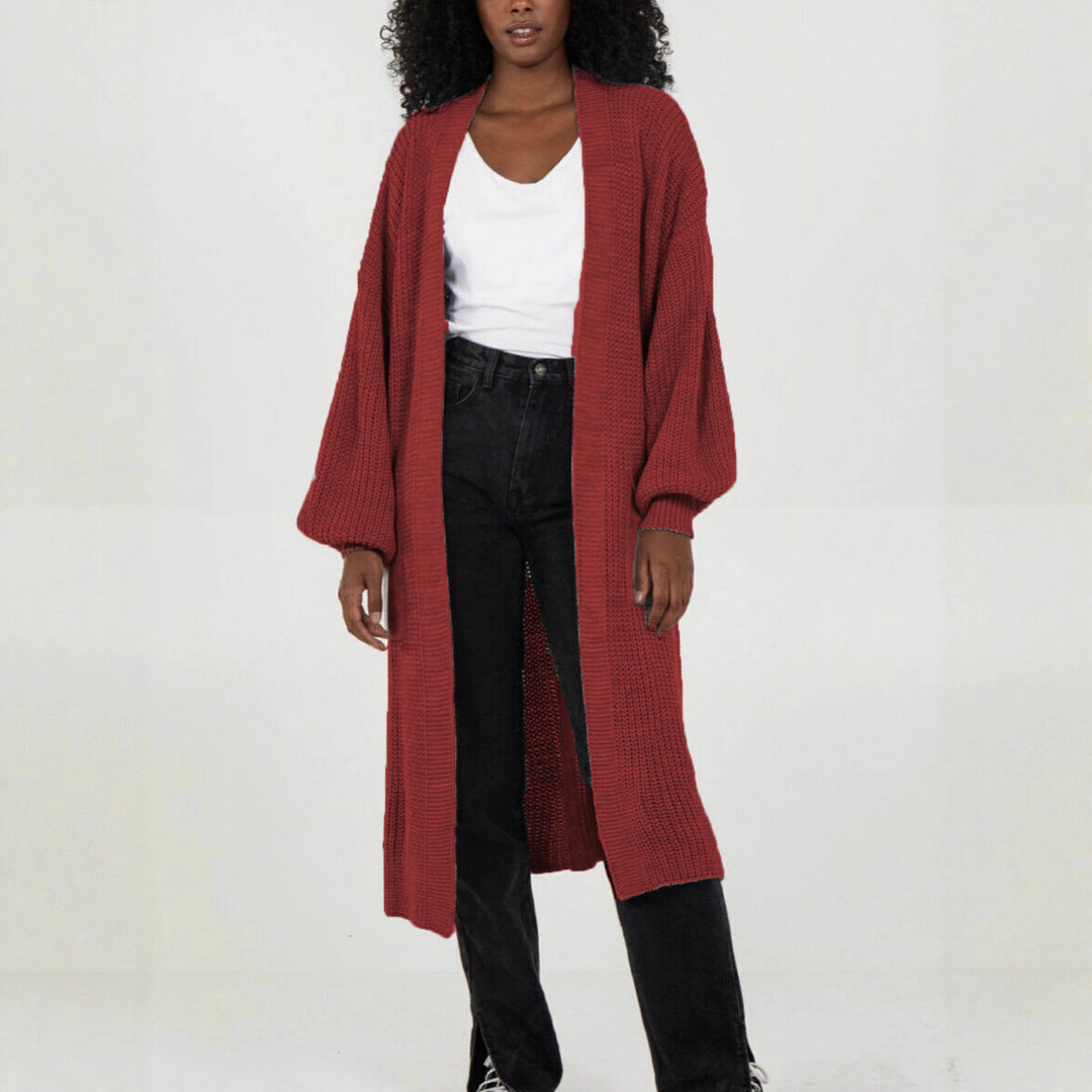 Damen Strickmantel im lässigen Oversized-Design Drune
