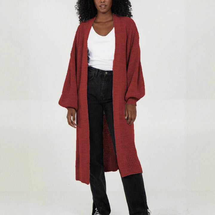Damen Strickmantel im lässigen Oversized-Design Drune