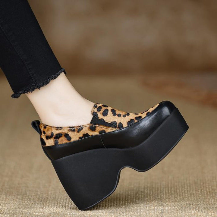 Damen Komfortable Plateau Stiefeletten mit modischem Design Drune
