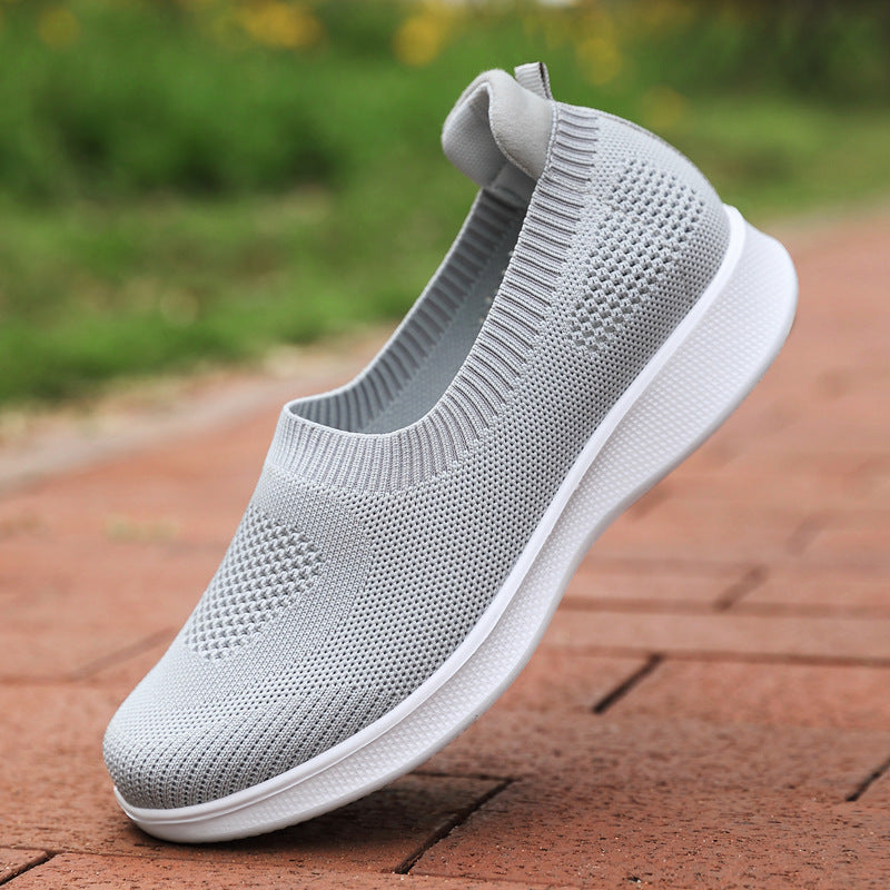 Damen nan nahtloser Slip-On Komfortschuh mit elastischem Maschenobermaterial und federleichter EVA-Laufsohle Drune
