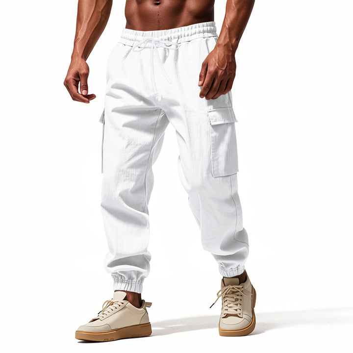 Herren Cargo-Hose mit elastischem Bund und praktischen Taschen Drune