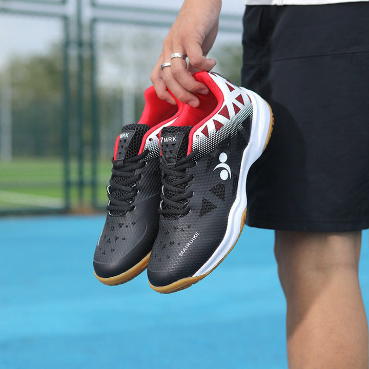 Damen Hochleistungs-Tennis-Schuhe mit dämpfendem Fußbett und atmungsaktiver Obermaterialstruktur Drune