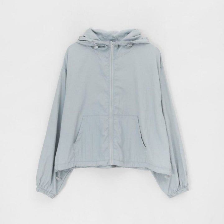 Damen leichte Outdoor-Windjacke mit verstellbarem Kordelzug Drune
