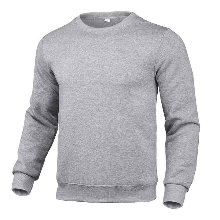 Herren Komfortabler Rundhals-Pullover aus hochwertigem Baumwollmix Drune